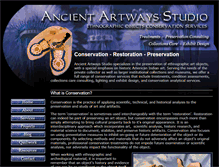 Tablet Screenshot of ancientartways.com